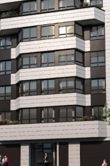 Апартаменты La Terraza De La Vega - Ubicacion Inmejorable , Wifi , Terraza Y Parking Gratuito Овьедо Экстерьер фото